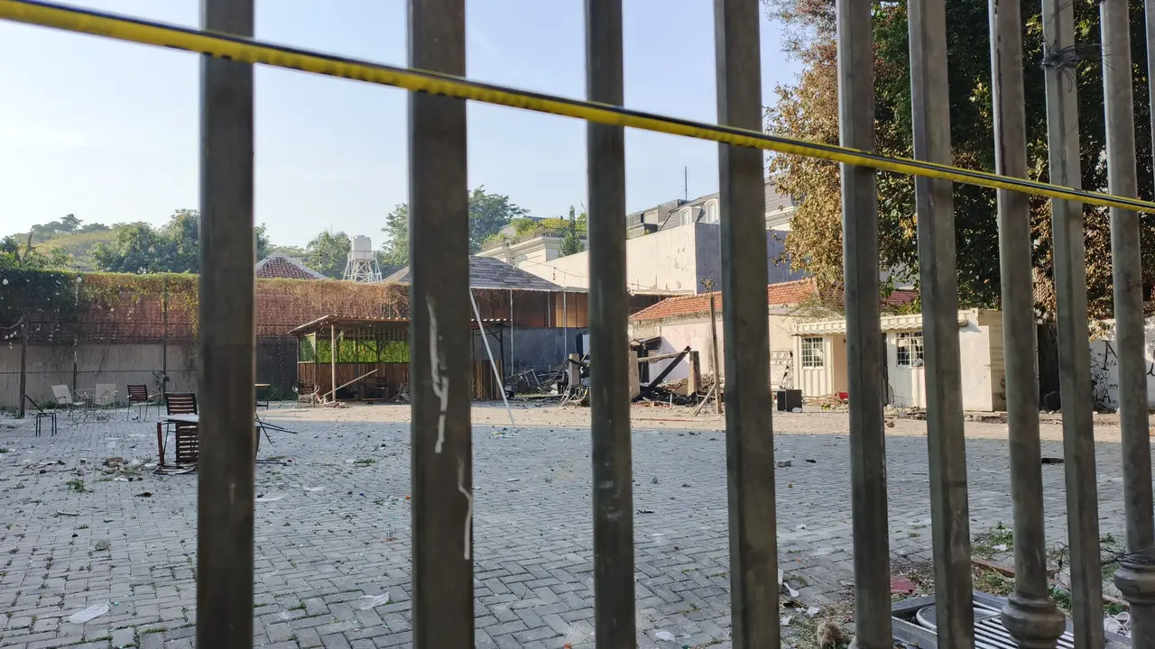 Kondisi TKP Bentrok di Menteng Hari Ini
