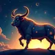 logo ramalan zodiak taurus (sumber: AI generated)