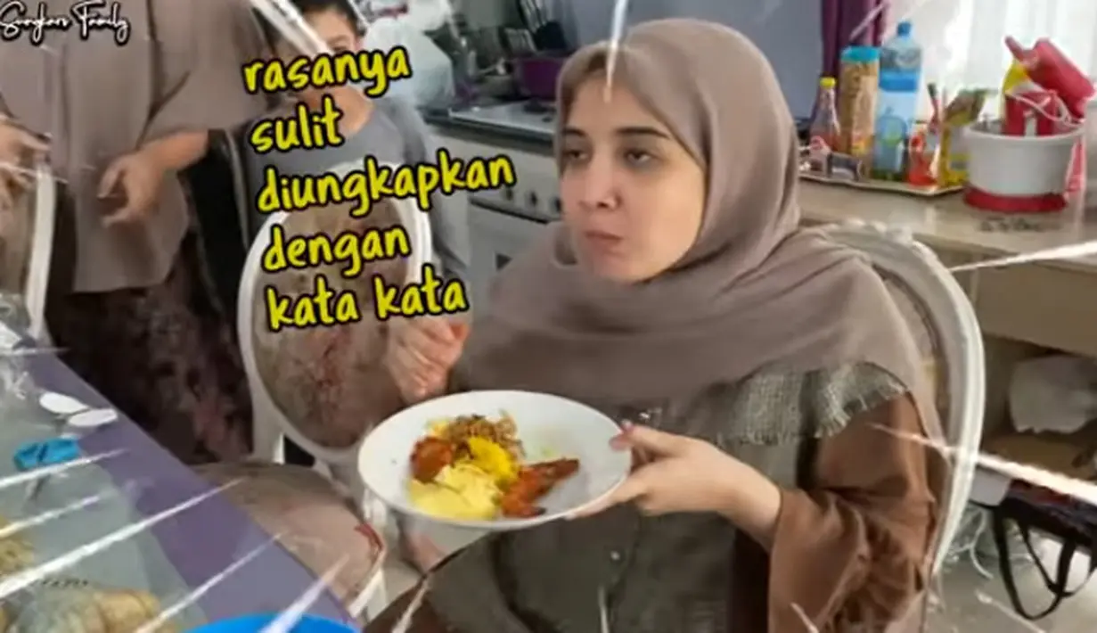 Zaskia Sungkar (Youtube/The Sungkars Family)