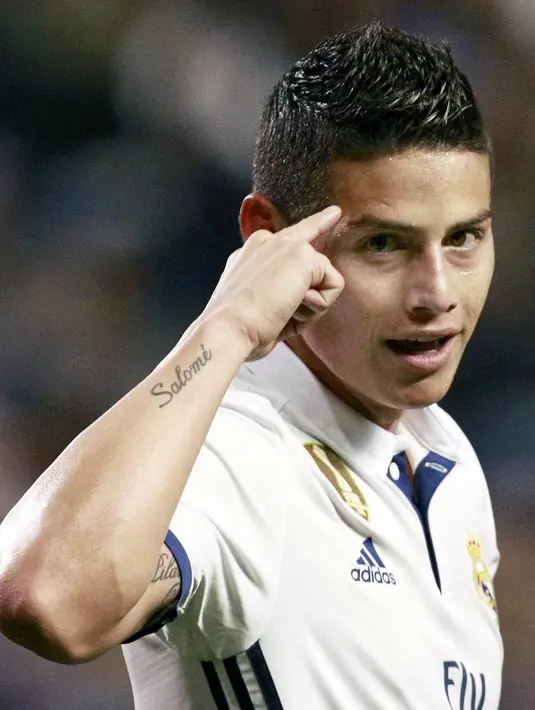Kembali bekerja sama dengan Carlo Ancelotti, Rodriguez berharap dapat menemukan permainan terbaiknya di Bayern Munchen. (EPA/Cabalar)