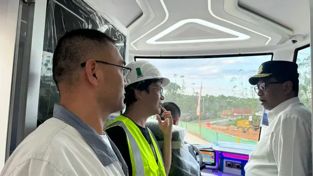 Kereta Otonom Tanpa Rel Siap Melaju 17 Agustus, Jelajahi IKN Kecepatan 40 Km per Jam