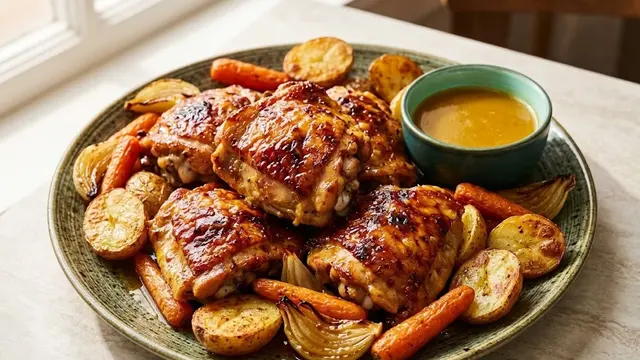 Resep Ayam Panggang Saus Madu Mustard