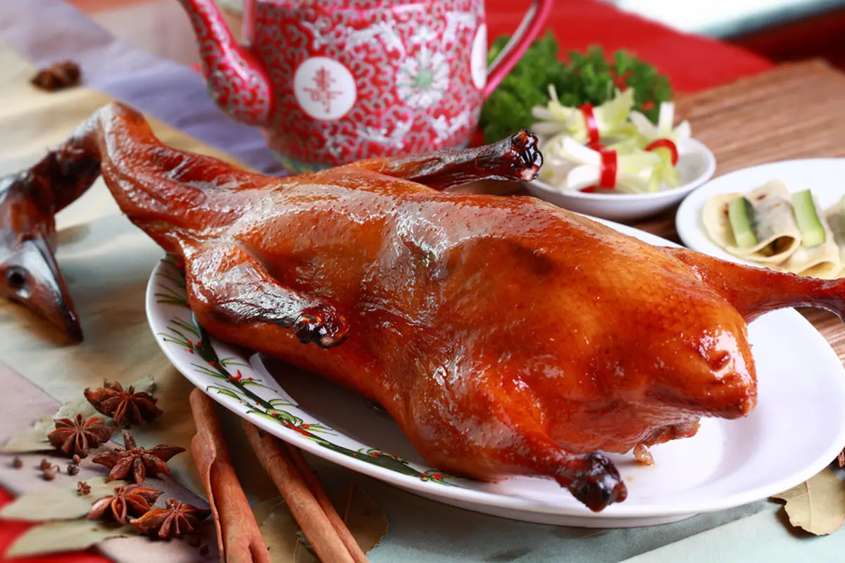 bebek panggang imlek