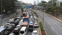 Lalu Lintas di Tol Dalam Kota Kembali Normal Usai Demo Mahasiswa