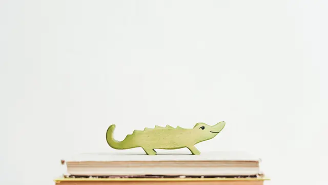 Ilustrasi buaya mainan (pexels)