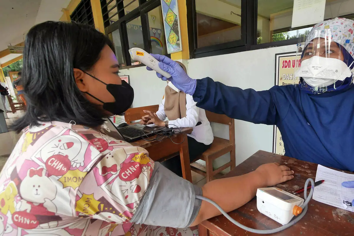 FOTO: Layanan Vaksinasi COVID-19 Puskesmas Kecamatan Matraman