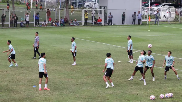 Timnas Indonesia Gelar Latihan Terbuka