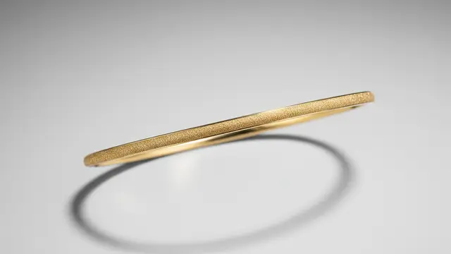 Bangle Pasir Bling-Bling Slim Minimalis
