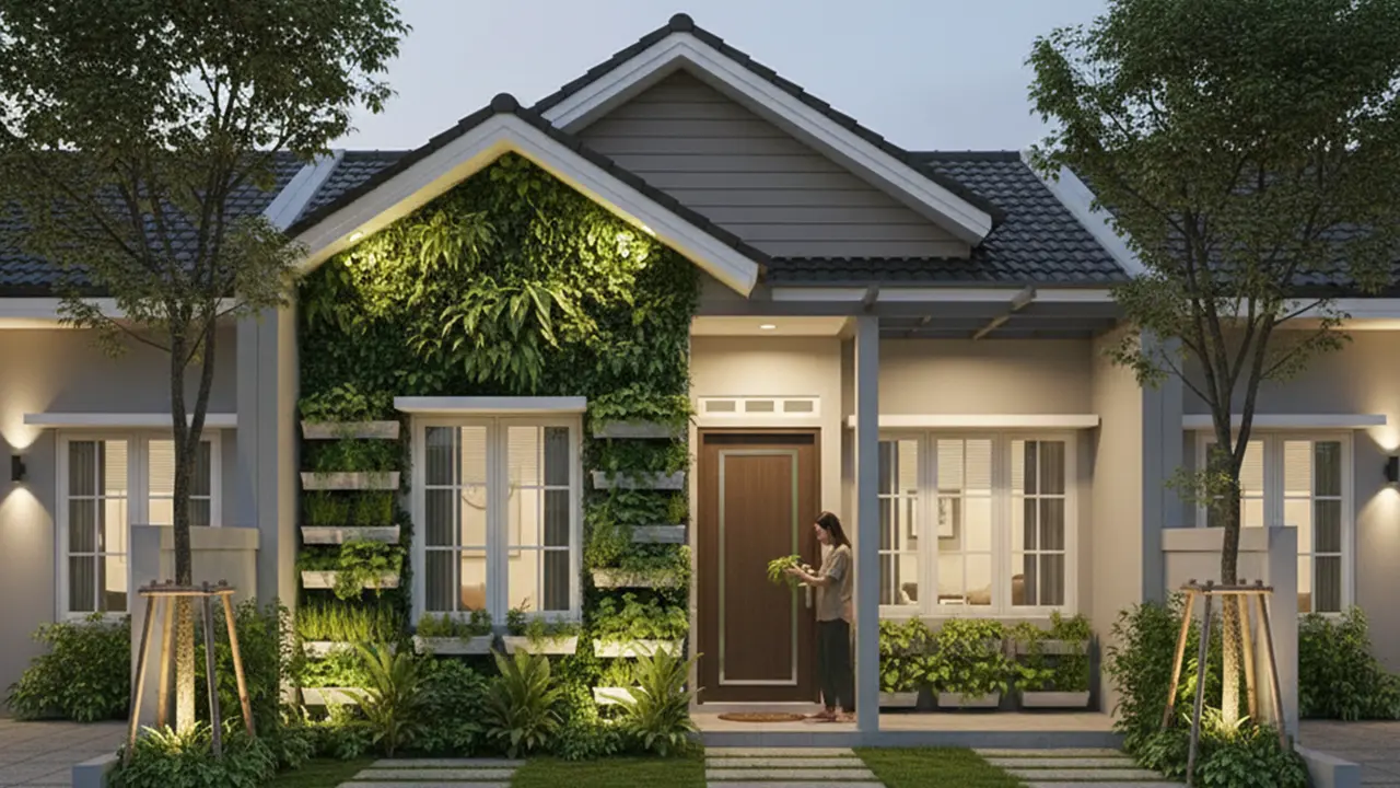 Desain Rumah Urban Farming