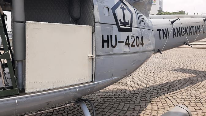 Helikopter untuk Pengamanan Pelantikan Presiden Esok (Foto: Liputan6/Yopi Makdori)