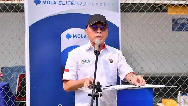 Ketua PSSI 2019-2023, Mochamad Iriawan, membuka Elite Pro Academy (EPA) 2022.