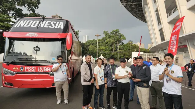 Bus baru untuk timnas Indonesia
