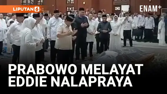 VIDEO: Prabowo Melayat Tokoh Pencak Silat Eddie Nalapraya