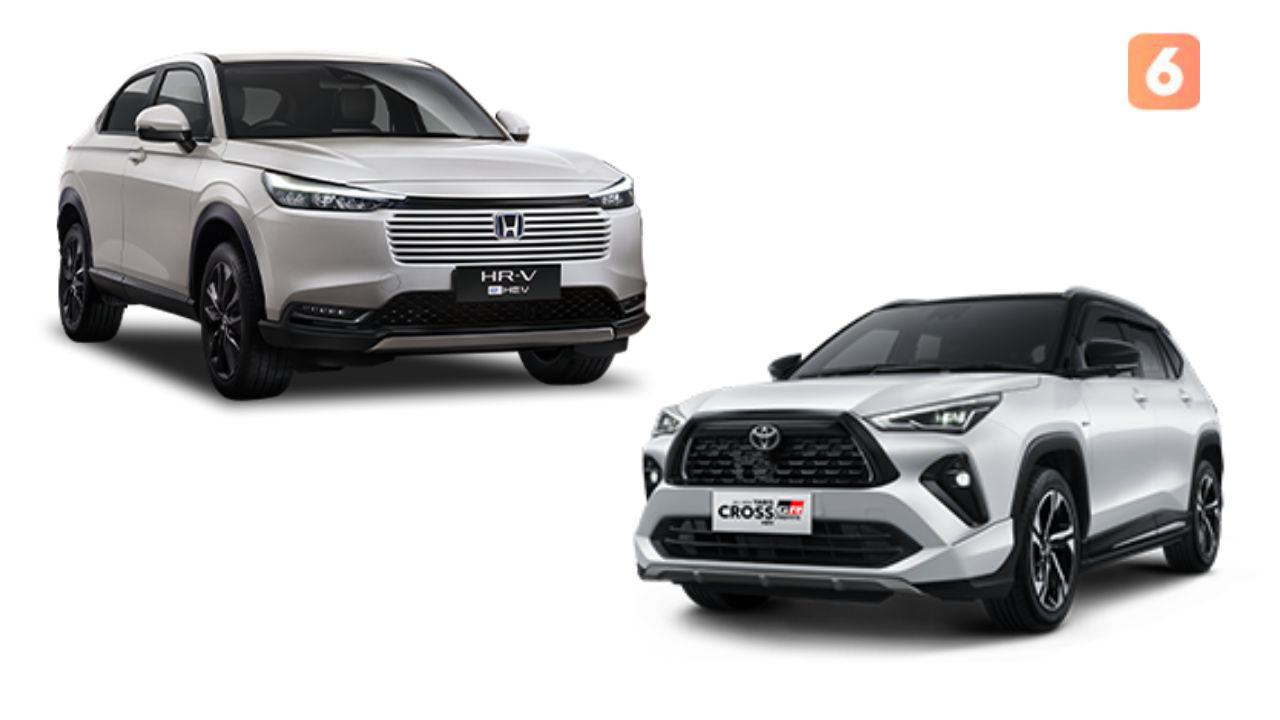 Honda HR-V e:HEV vs Toyota Yaris Cross GR HEV CVT TSS