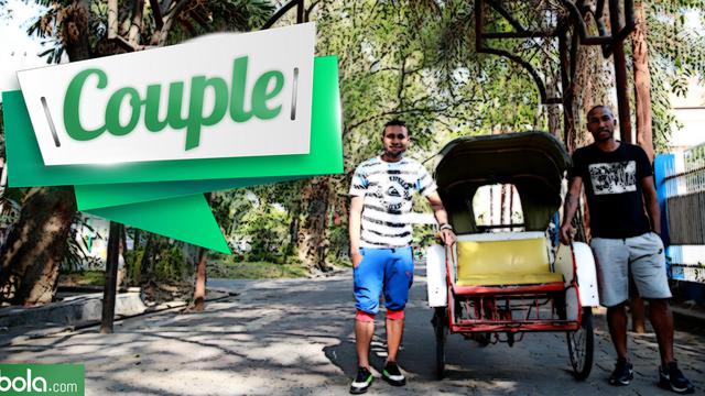 Patrich Wanggai dan Titus Bonai (Bola.com/Samsul Hadi)