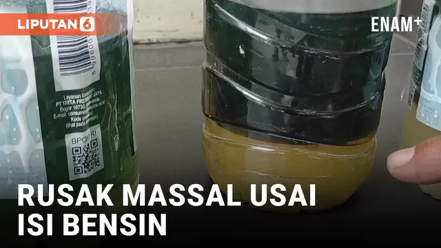 VIDEO: SPBU Bercampur Air di Pematang Siantar, Puluhan Pengendara Ngamuk