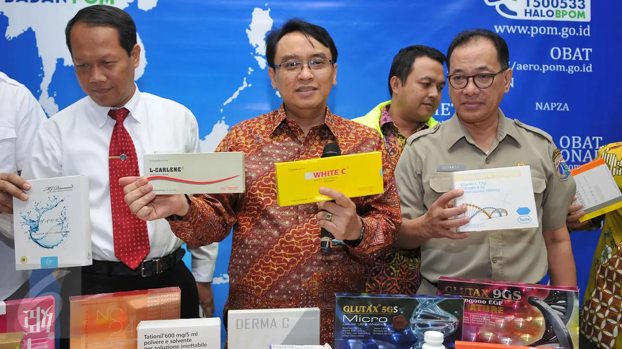 20151027- BPOM Musnahkan Obat Ilegal-Jakarta