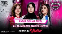 Nonton Live Streaming Grandfinal PMVB League Season 1 Ladies di Vidio 24-26 Juni