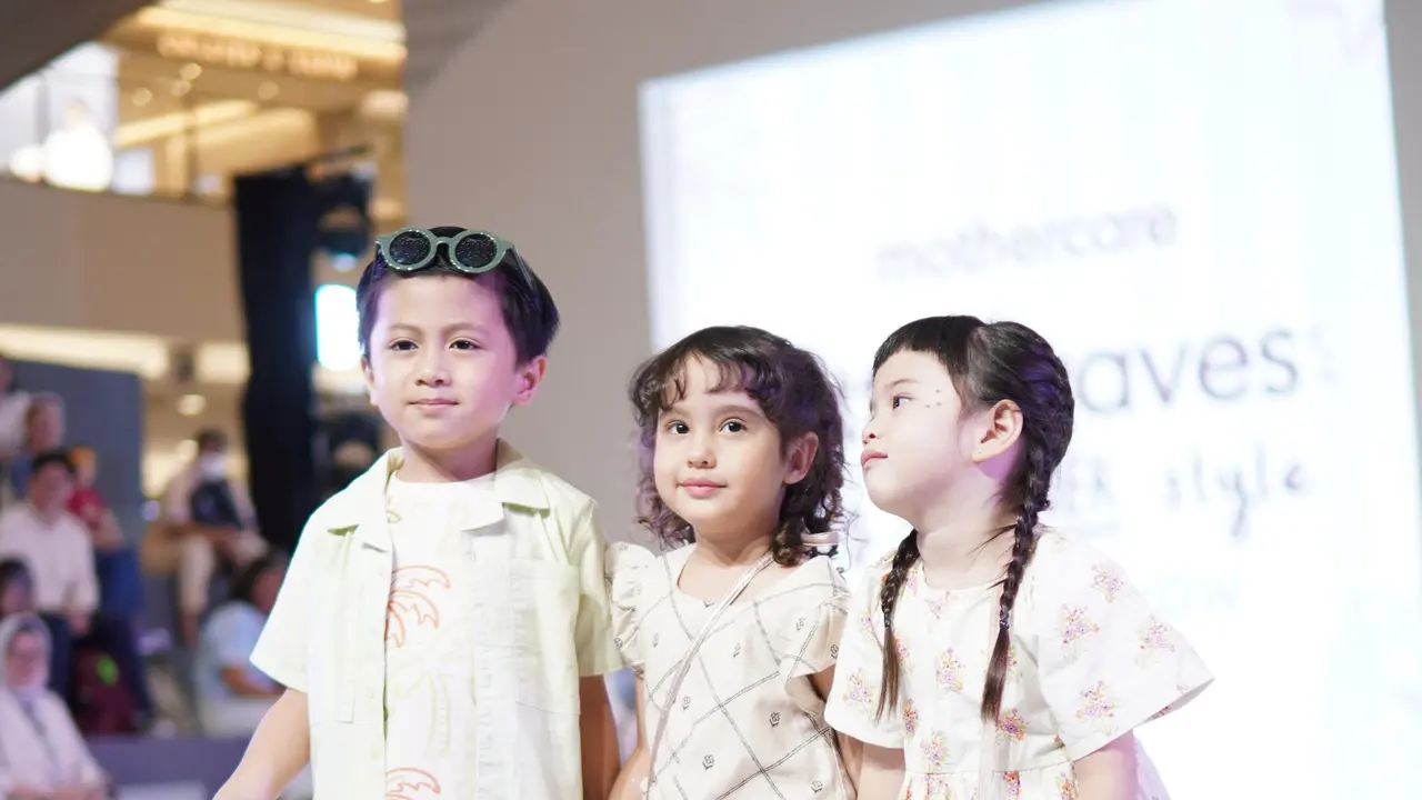 Mothercare meluncurkan koleksi musim panas yang dipamerkan di Fashion Nation. [Anisha/Fimela]