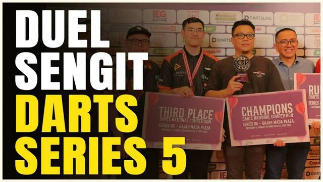 Berita Video, Benny Tandean sukses menjadi juara Darts National Competition 2024 Series Kelima pada Minggu (27/10/2024)