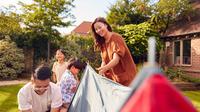 Ilustrasi camping di rumah (Foto:Shutterstock)