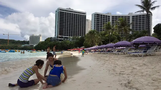 Diancam Bom oleh Korut, Guam Tetap Santai
