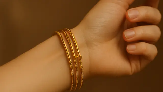 Model Gelang Emas Keroncong