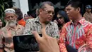 Eggi yakin Jokowi mengetahui persis spesifikasi bus seperti diminta BPPT.  Kenapa ketika ada masalah, Jokowi lepas tangan, Jakarta, Jumat (19/9/2014) (Liputan6.com/Johan Tallo)
