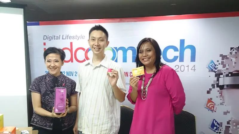 Wellcomm Shop Luncurkan Kartu Anggota NFC di Indocomtech 2014