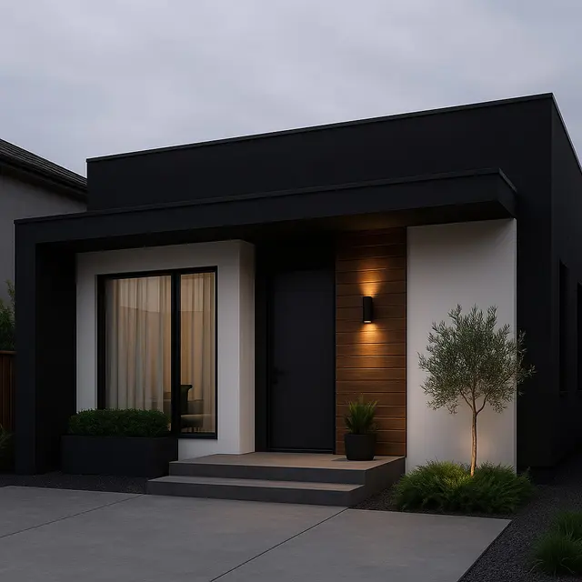 Desain Rumah Minimalis Elegan 1 Lantai