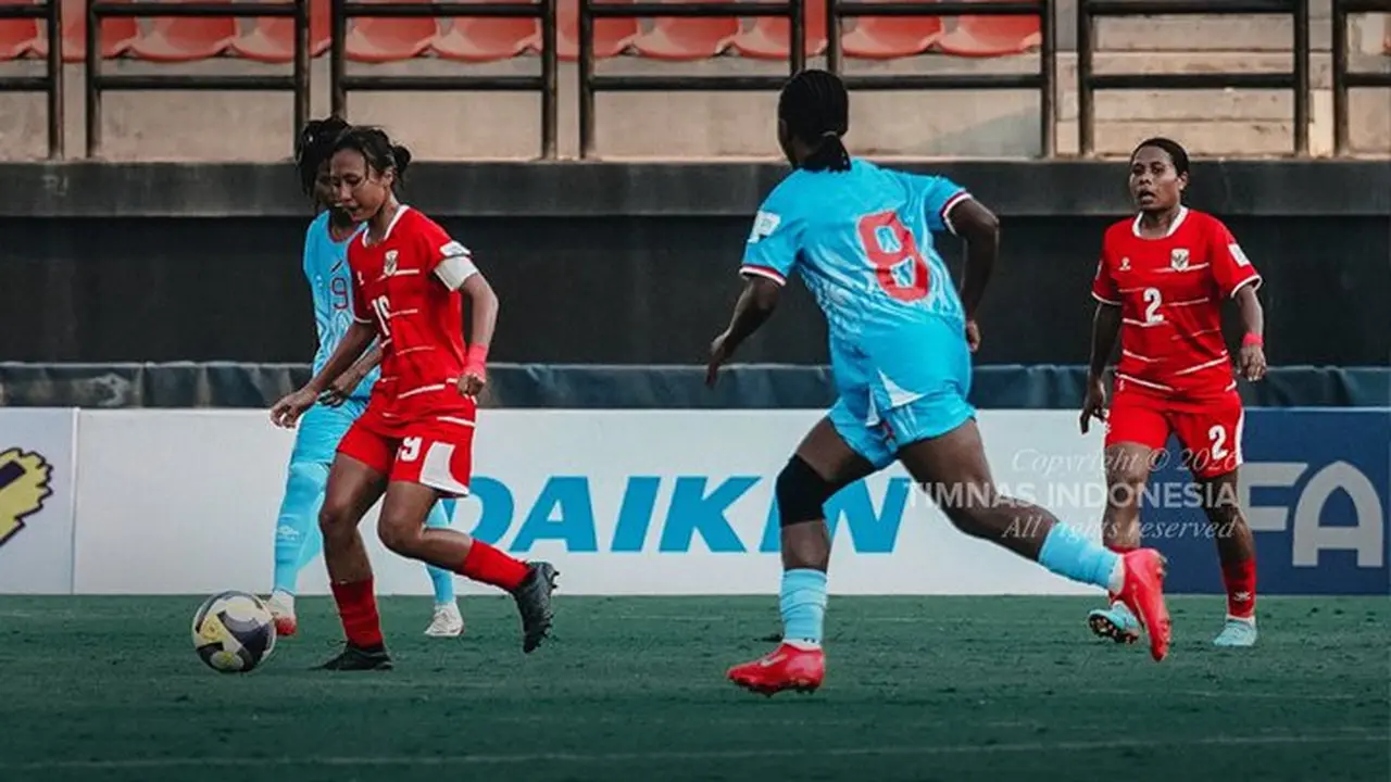 Timnas Putri Indonesia Vs DR Congo