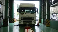 Dealer UD Trucks di Yokohama, Jepang (Herdi/Liputan6.com)