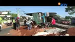 Kecelakaan sempat membuat lalu lintas jalan dari arah Surabaya tersendat.