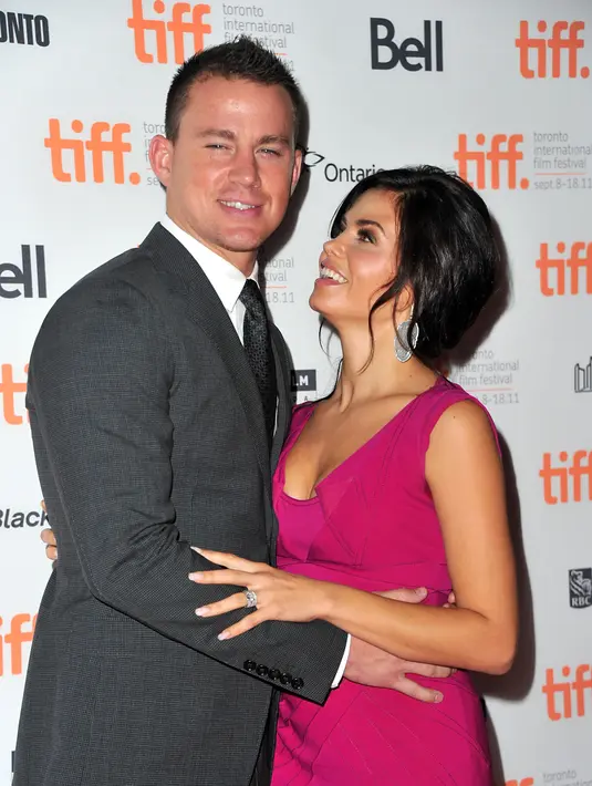 Saat itu Channing Tatum dan Jenna Dewan Tatum syuting bareng film Step Up. (ALBERTO E. RODRIGUEZ / GETTY IMAGES NORTH AMERICA / AFP)