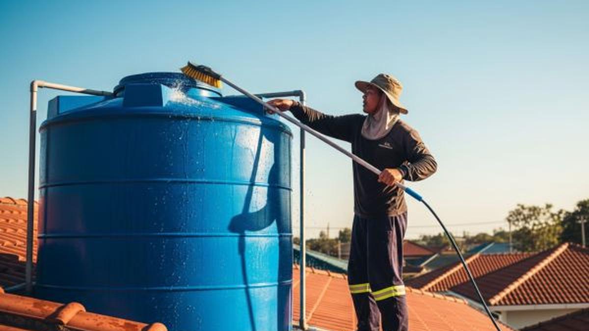 11 Tips Menguras Toren Air yang Efektif Bersihkan Kotoran dan Lumut, Pakai Alat Sederhana