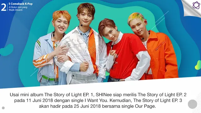 [Bintang] 5 Comeback K-Pop di Bulan Juni yang Wajib Dinanti