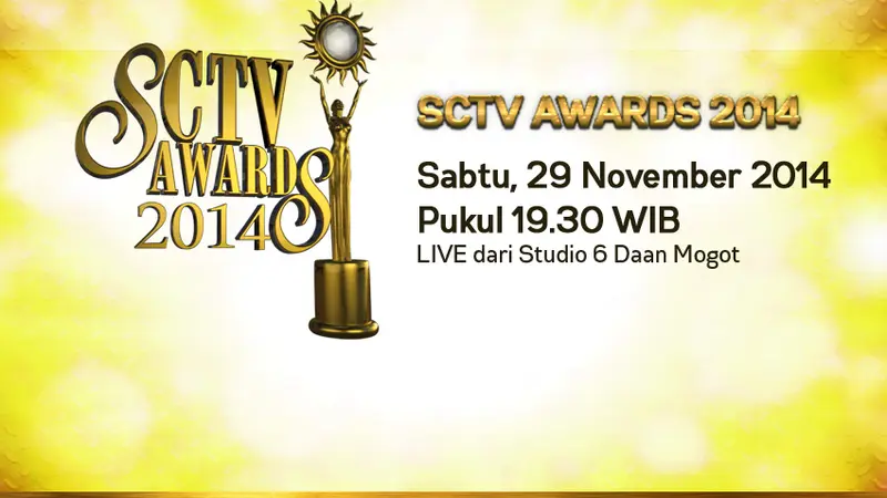 SCTV Awards 2014 Dihiasi Wajah-wajah Muda Indonesia