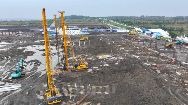 Prabowo Groundbreaking Ekosistem Industri Baterai Kendaraan Listrik Terintegrasi di Karawang