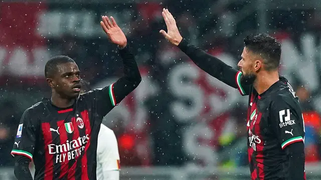 AC Milan Gagal Menang Lawan AS Roma di Liga Italia