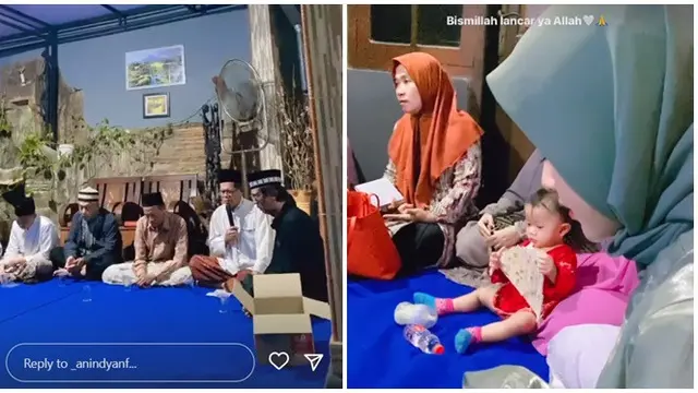Dikabarkan Telah Resmi Menikah, Ini 6 Potret Bella Bonita di Malam Pengajian