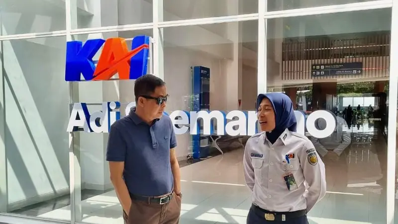 Mantan Direktur Utama KAI Ignasius Jonan. Kereta Api (KA) Bandara Adi Soemarmo yang sudah resmi beroperasi pada Minggu (29/12/2019), kini kurang peminat.
