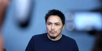 Thomas Djorghi, penyanyi dangdut Indonesia yang sibuk mengenalkan dangdut di Amerika Serikat sejak tahun 2007. Lewat sebuah program bertajuk ‘Dangdut in Amerika’, Thomas mencari warga Amerika yang memiliki bakat berdangdut. (Nurwahyunan/Bintang.com)