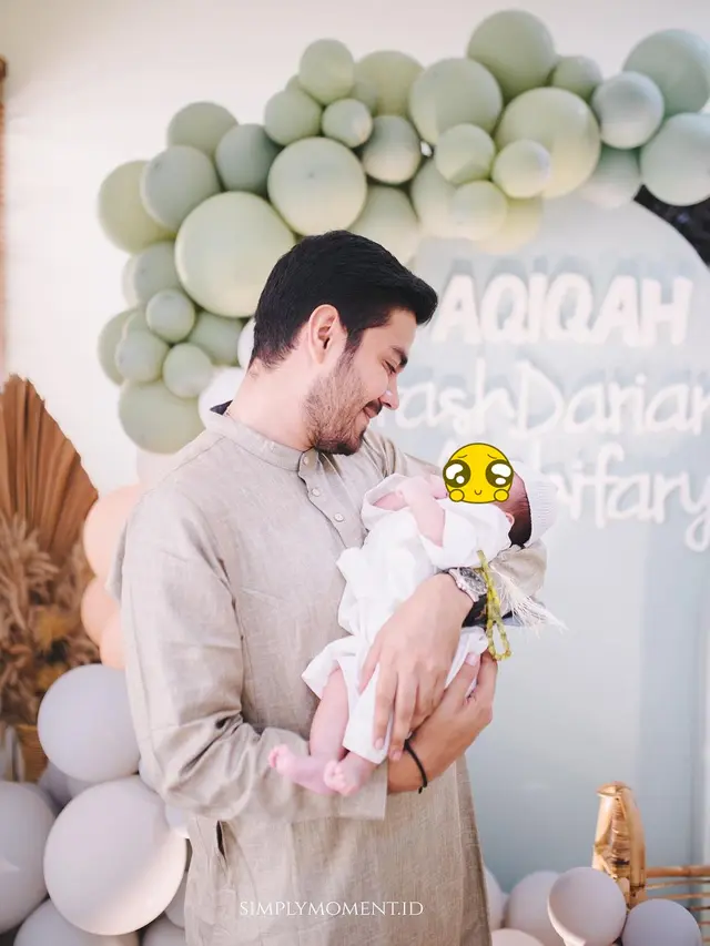 7 Potret Aqiqah Anak Faradilla Yoshi dan Bryan McKenzie, Curi Perhatian
