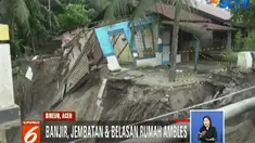 Tiga rumah dinyatakan rusak parah, termasuk rumah milik seorang janda dengan empat anak di Desa Balee Paneh, Kecamatan Juli.