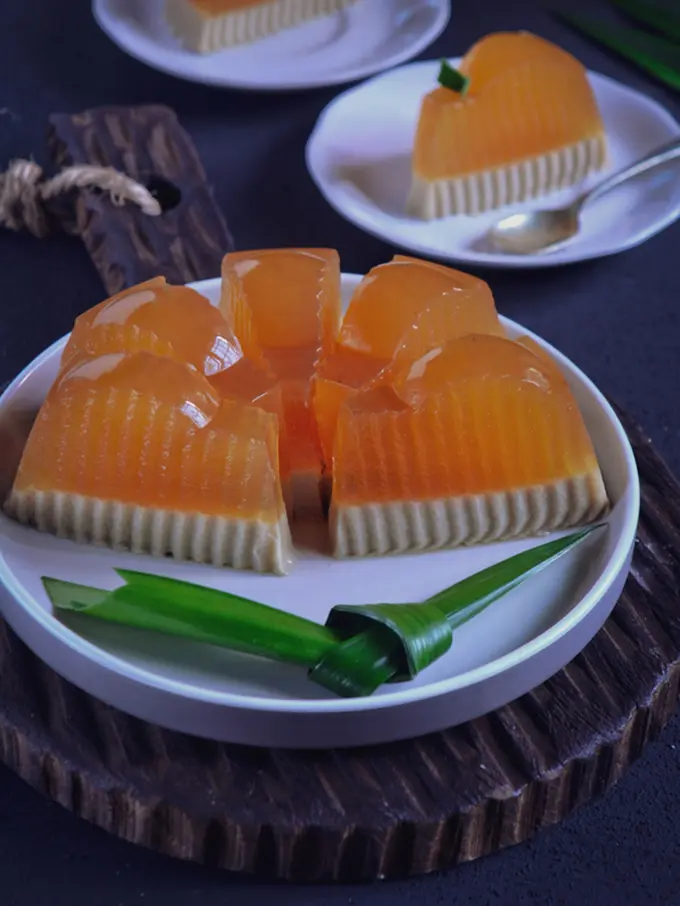 puding santan gula merah