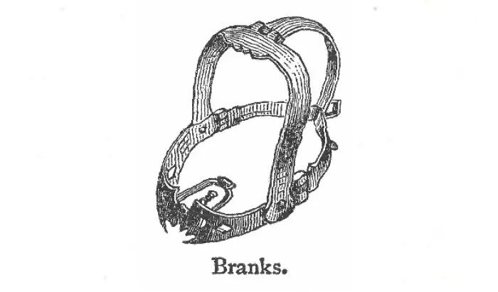 Scold's bridle, alat penyiksaan pada Abad Pertengahan bagi mereka yang suka bergosip. (Public Domain)