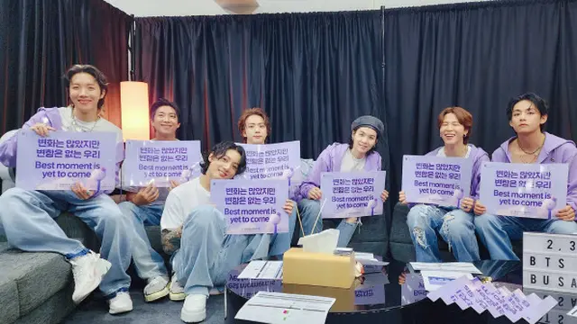 Foto BTS Saat Konser Yet To Come di Busan 2022