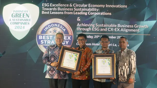 PT Agincourt Resources meraih Penghargaan Terbaik Penerapan Kaidah Teknik Pertambangan yang Baik 2024 dari Kementerian ESDM. (Dok PTAR)