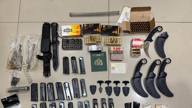 Polisi Bongkar Peredaran Amunisi Ilegal di Jakbar, Pria 55 Tahun Ditangkap