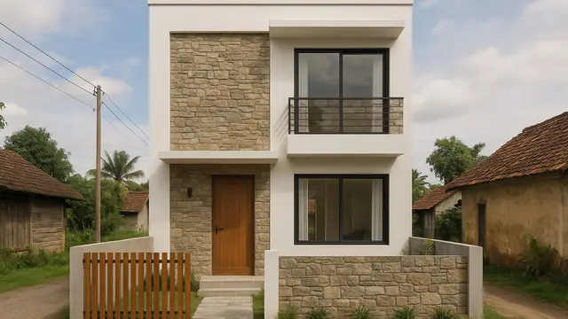 8 Model Rumah 6x9 di Kampung 2 Lantai yang Tampak Mewah Tapi Murah, Cocok untuk Keluarga Modern